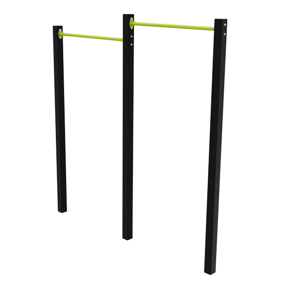Double Pull Up Bar The Great Outdoor Gym Company